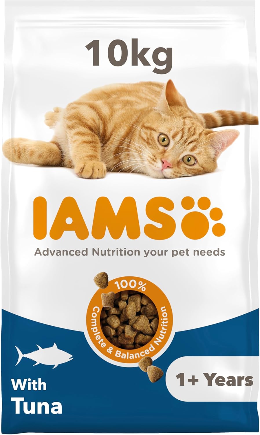 IAMS for Vitality Adult Cat Food – Dry Food with High Animal Protein for Everyday Health
