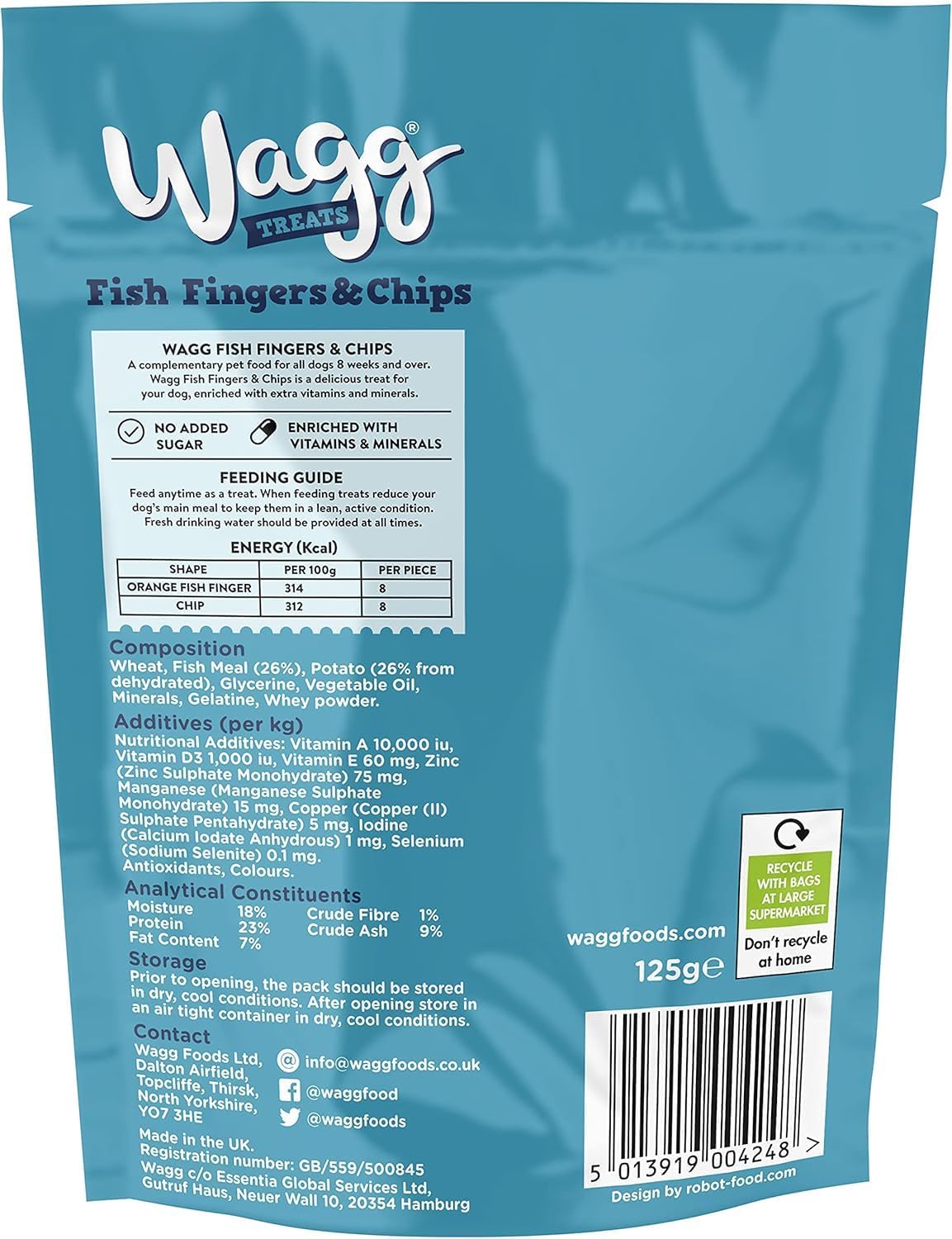 Wagg Tasties Tasty Chunks Steak Bites For Dogs