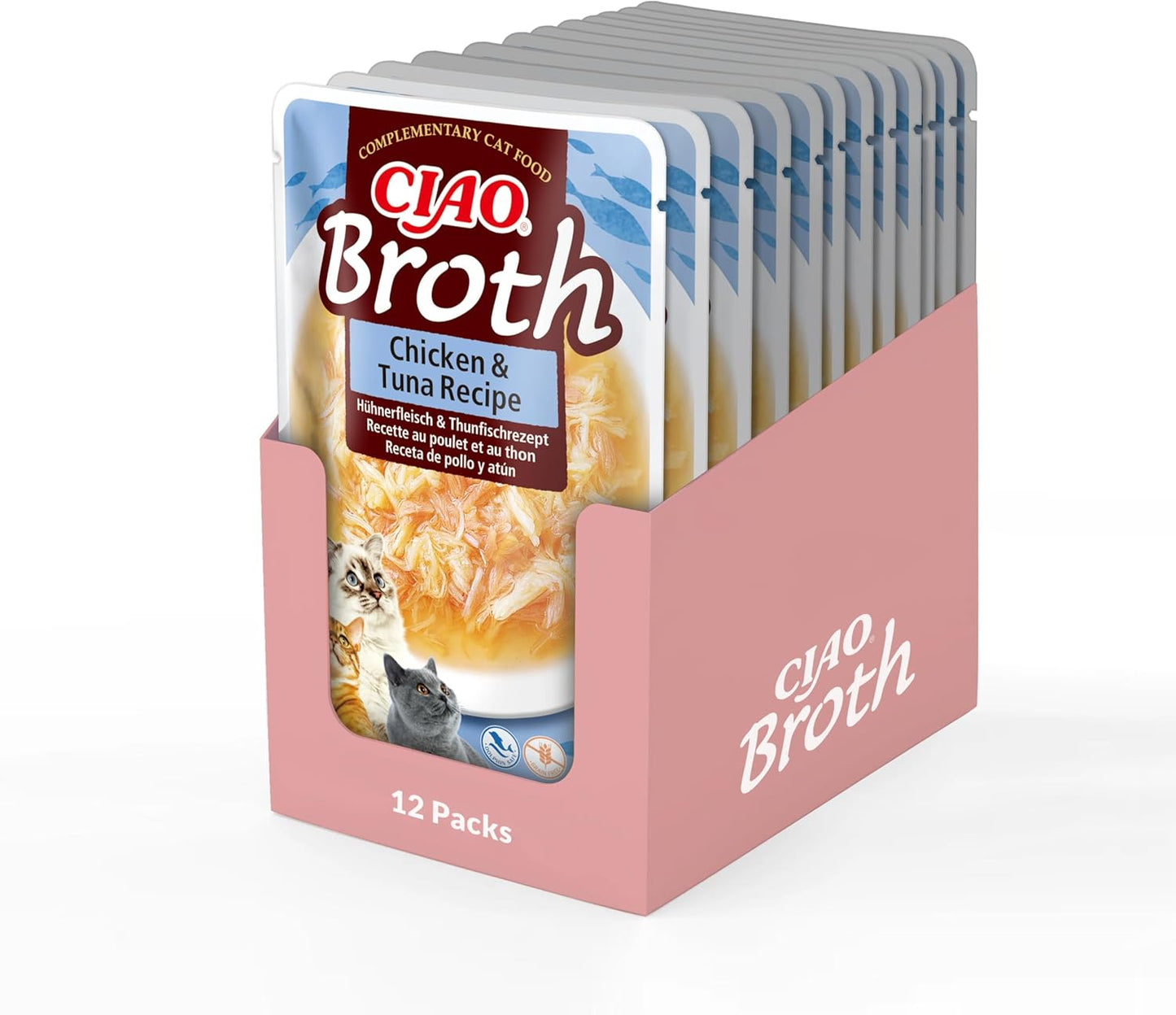 INABA Ciao Broth Premium Wet Cat Food