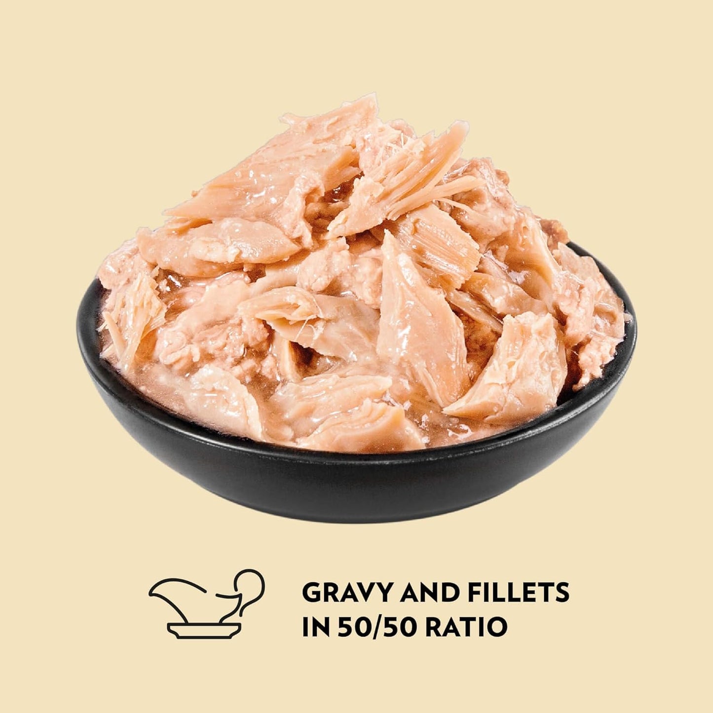 PrimaCat Classic Complete Wet Cat Food — Sterilised Cats | Salmon, Poultry, Fish, Turkey