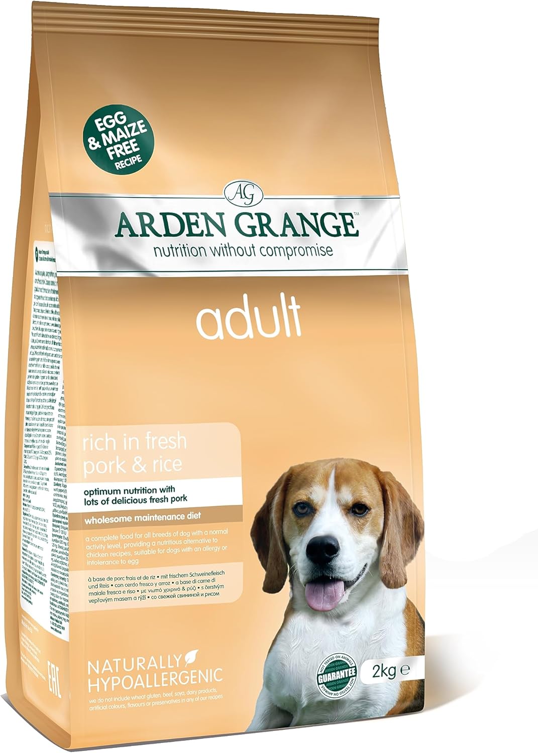 Arden Grange Super Premium Adult Dog Food – Hypoallergenic Dry Food