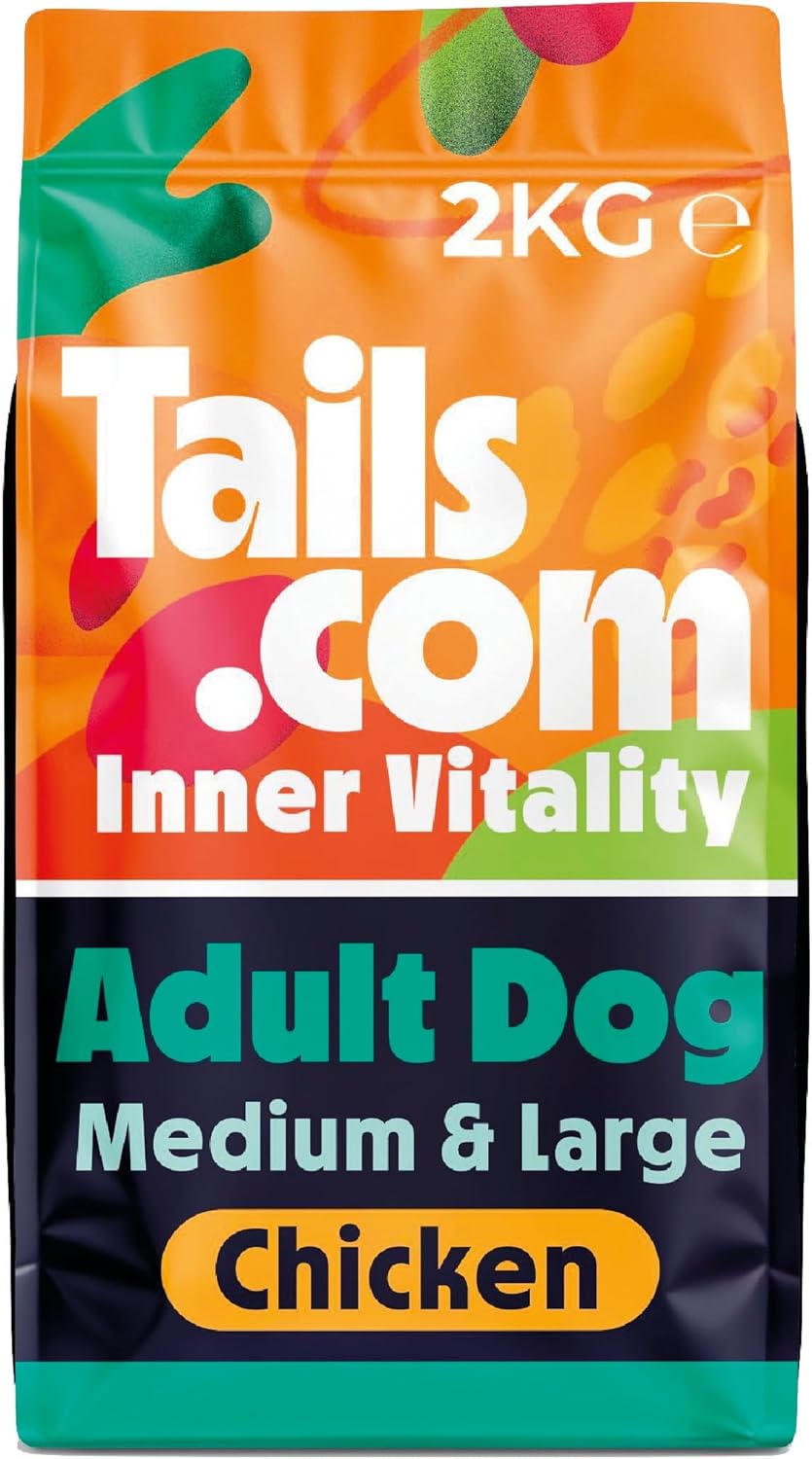 Tails.com Inner Vitality Dry Dog Food – Complete Nutrition for Puppy, Adult & Mature Dogs