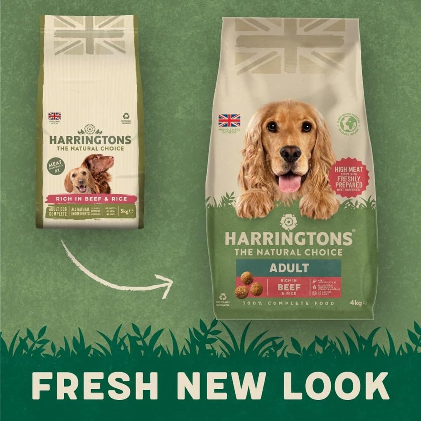 Harringtons Complete Dry Dog Food – Adult & Puppy Made with all natural ingredients