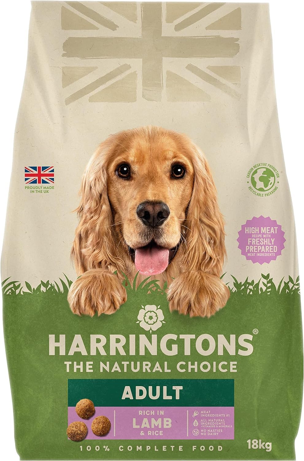 Harringtons Complete Dry Dog Food – Adult & Puppy Made with all natural ingredients