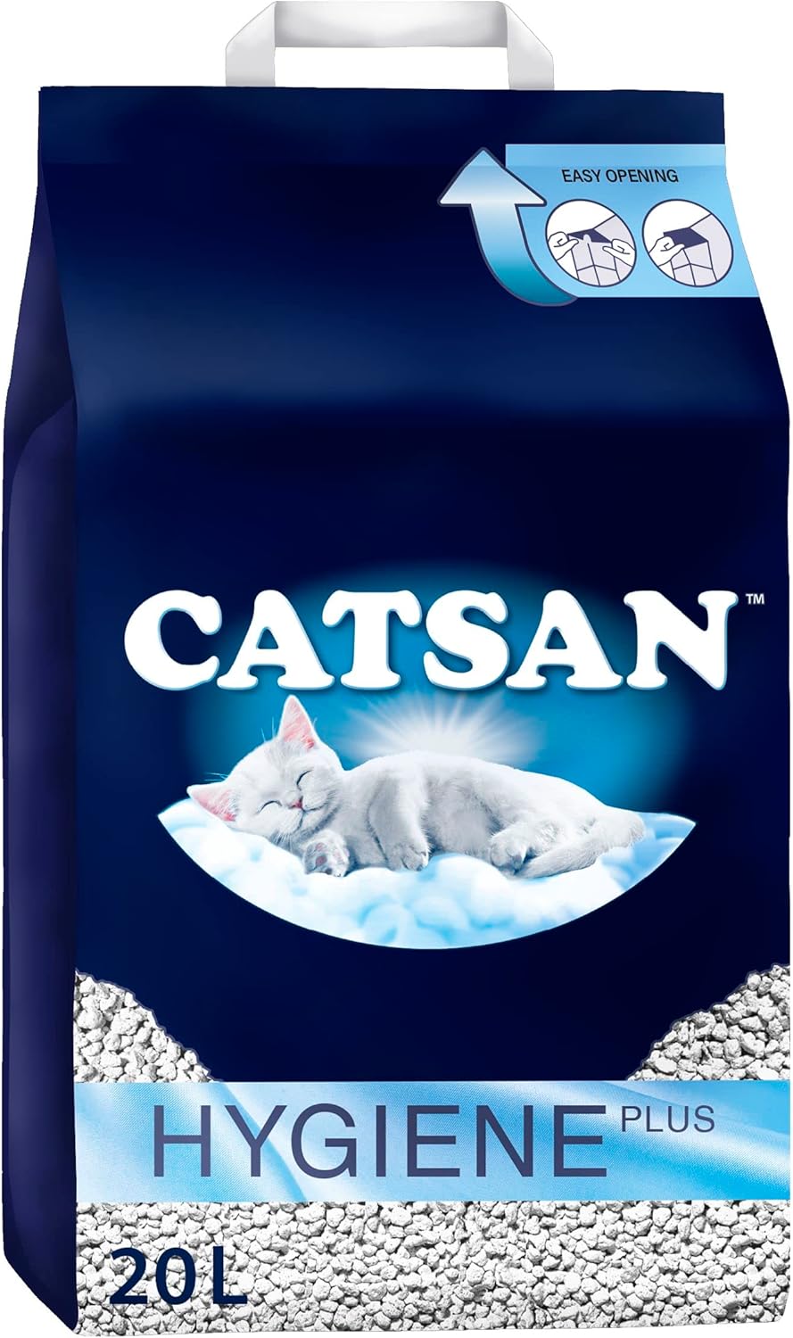 Catsan Hygiene Plus Cat Litter White