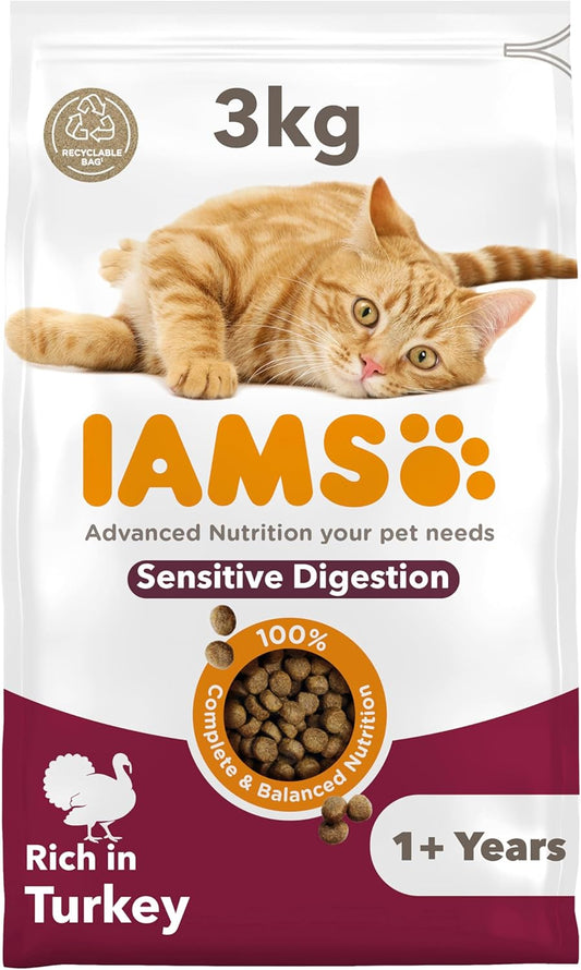 IAMS for Vitality Adult Cat Food – Dry Food with High Animal Protein for Everyday Health