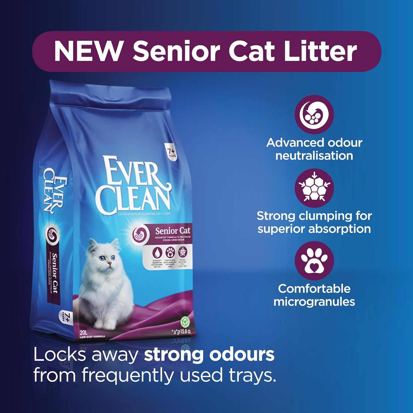 Ever Clean Senior Cat, Clumping Cat Litter