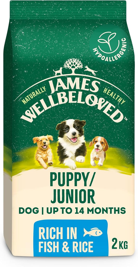 James Wellbeloved Dog Puppy Junior Hypoallergenic Dry Food