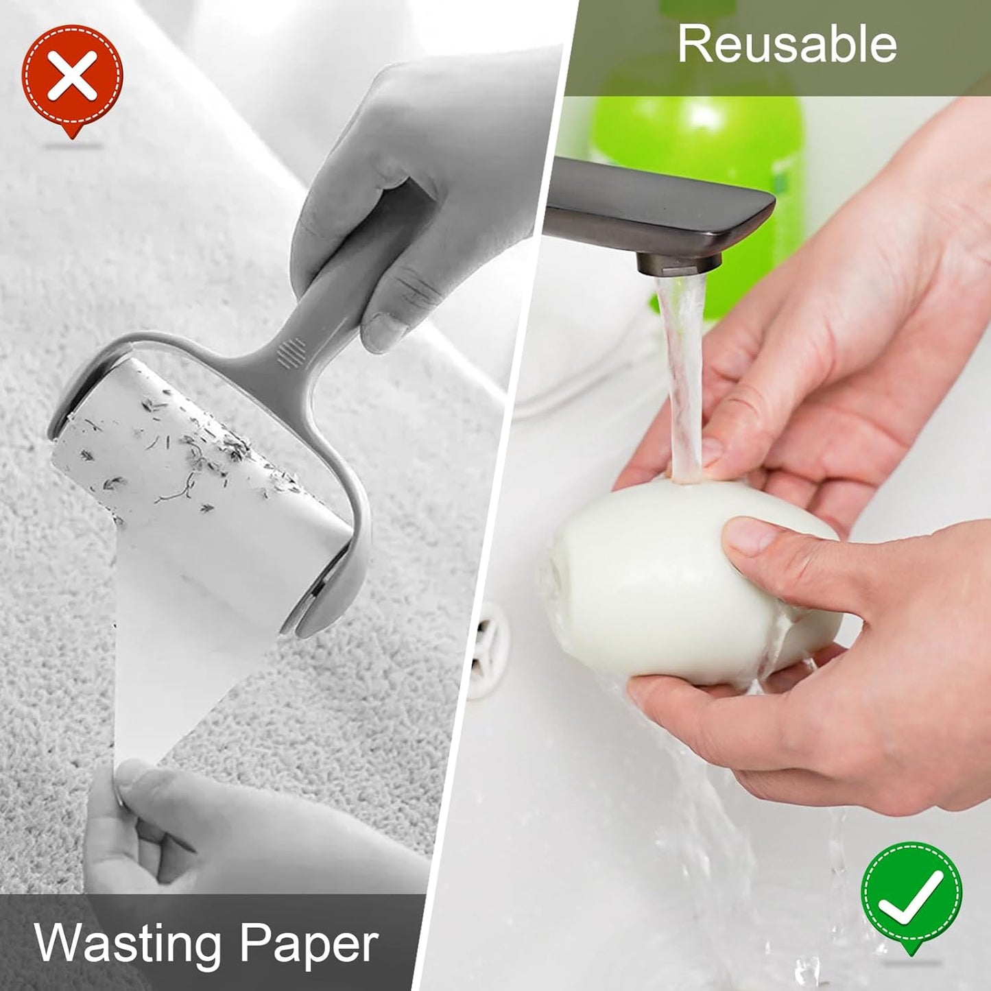 Self-Cleaning Pet Grooming Brush for Dogs & Cats – Easy Hair Remover & Massage Comb