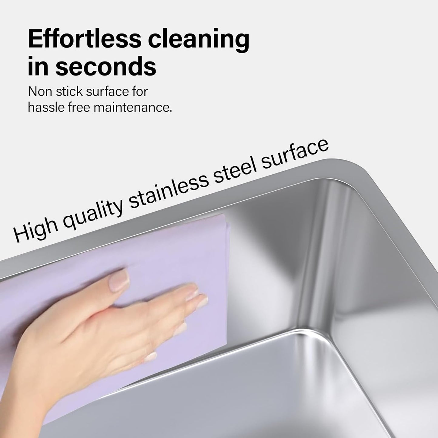PurrClean™ XL Stainless Steel Litter Box
