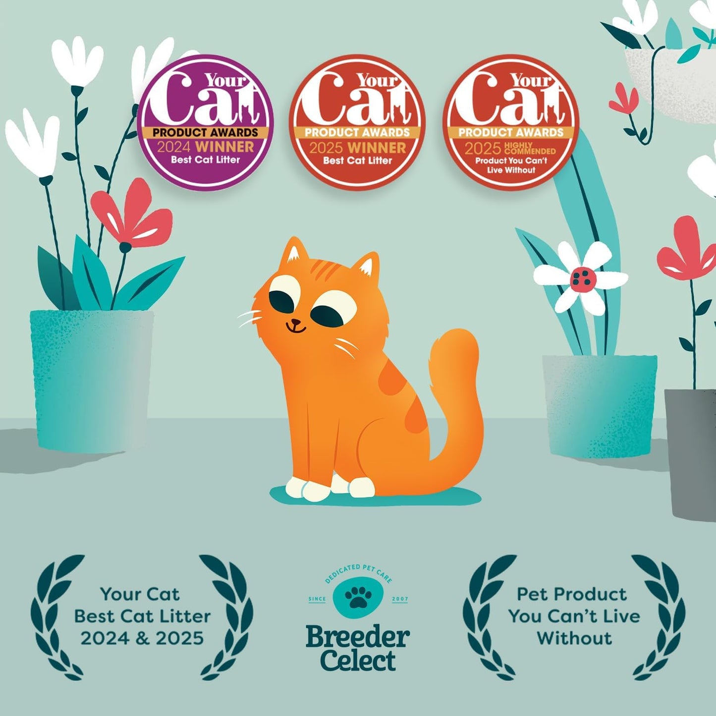 Breeder Celect All-Natural Cat Litter