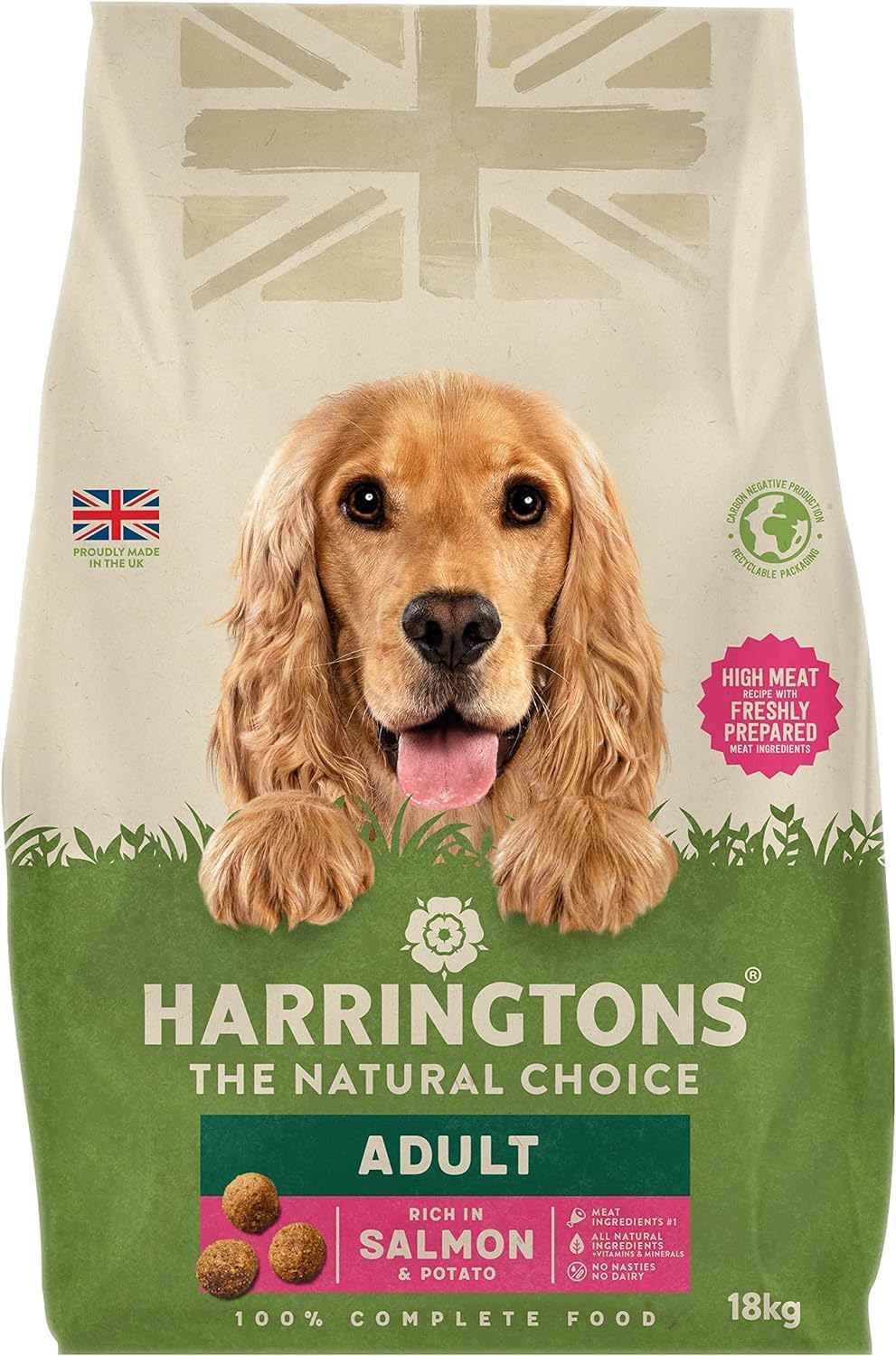 Harringtons Complete Dry Dog Food – Adult & Puppy Made with all natural ingredients