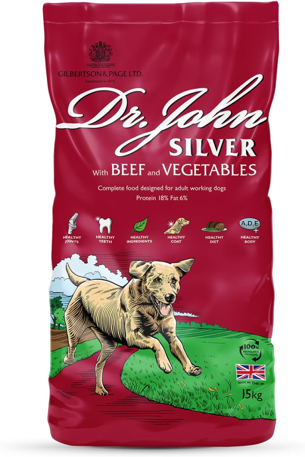 Dr John Dry Dog Food UK | Hypoallergenic, Grain Free & Wheat Free | Adult Dog Food