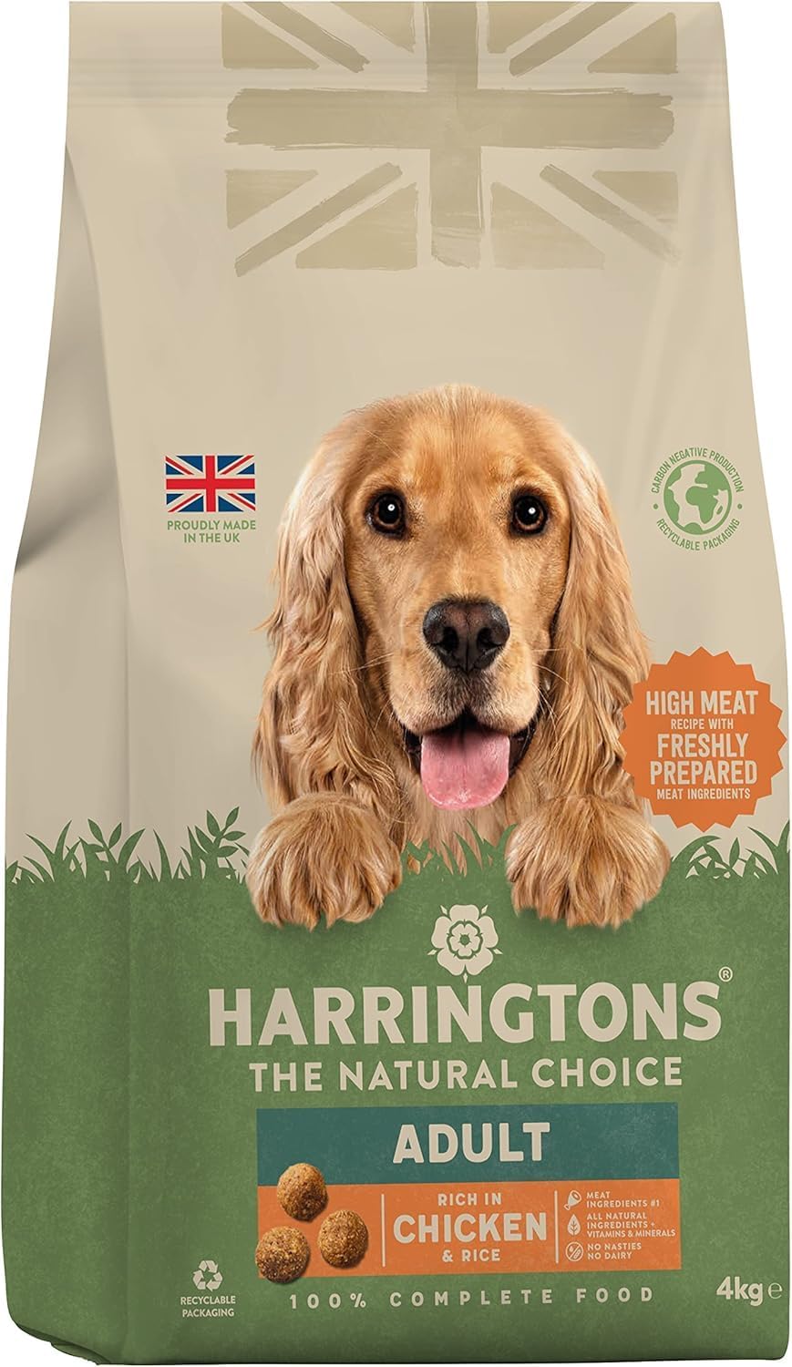 Harringtons Complete Dry Dog Food – Adult & Puppy Made with all natural ingredients