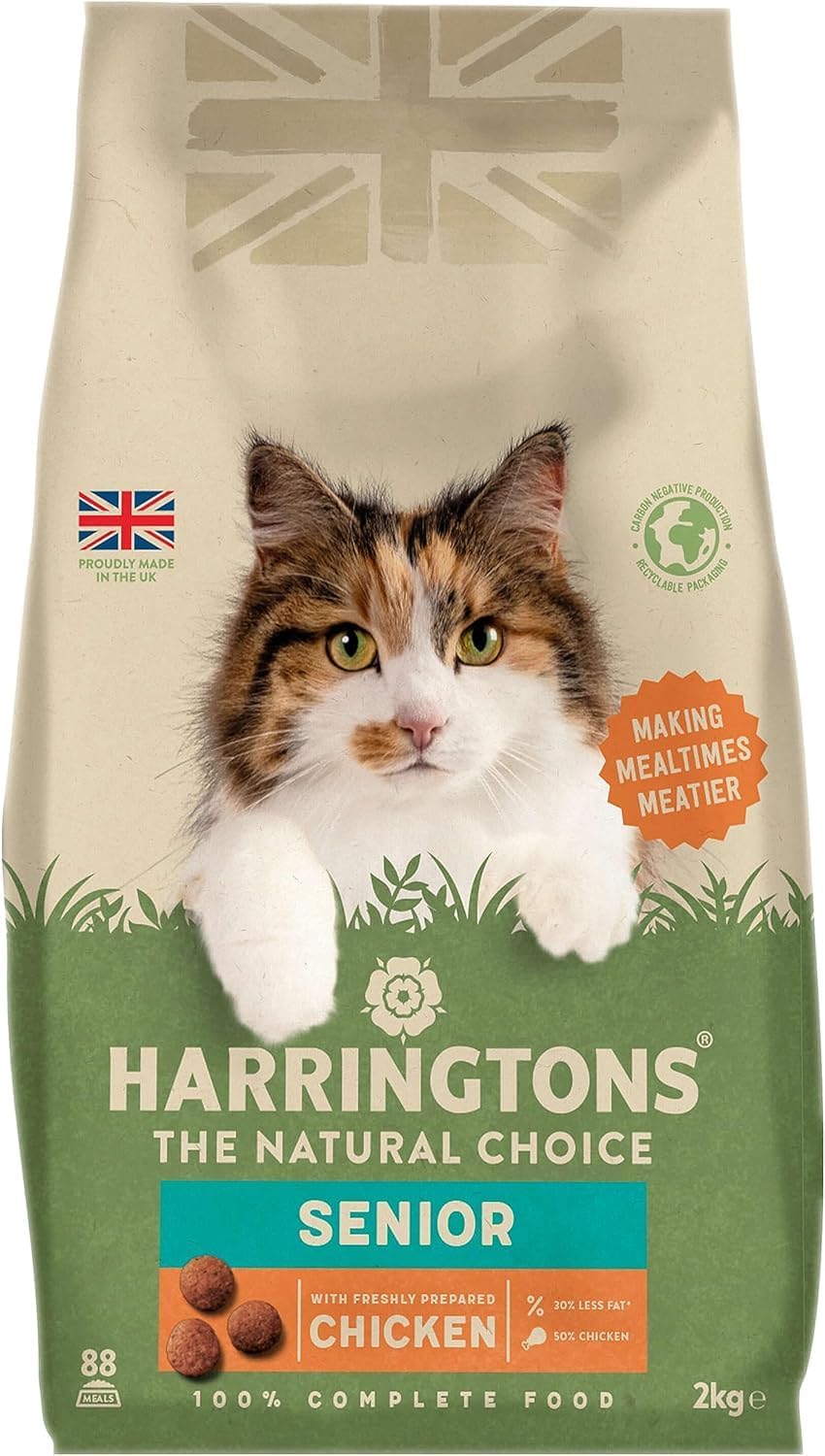 Harringtons Complete Dry Cat Food For Adult,Senior