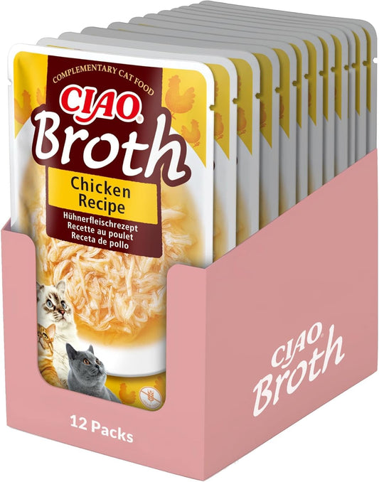 INABA Ciao Broth Premium Wet Cat Food