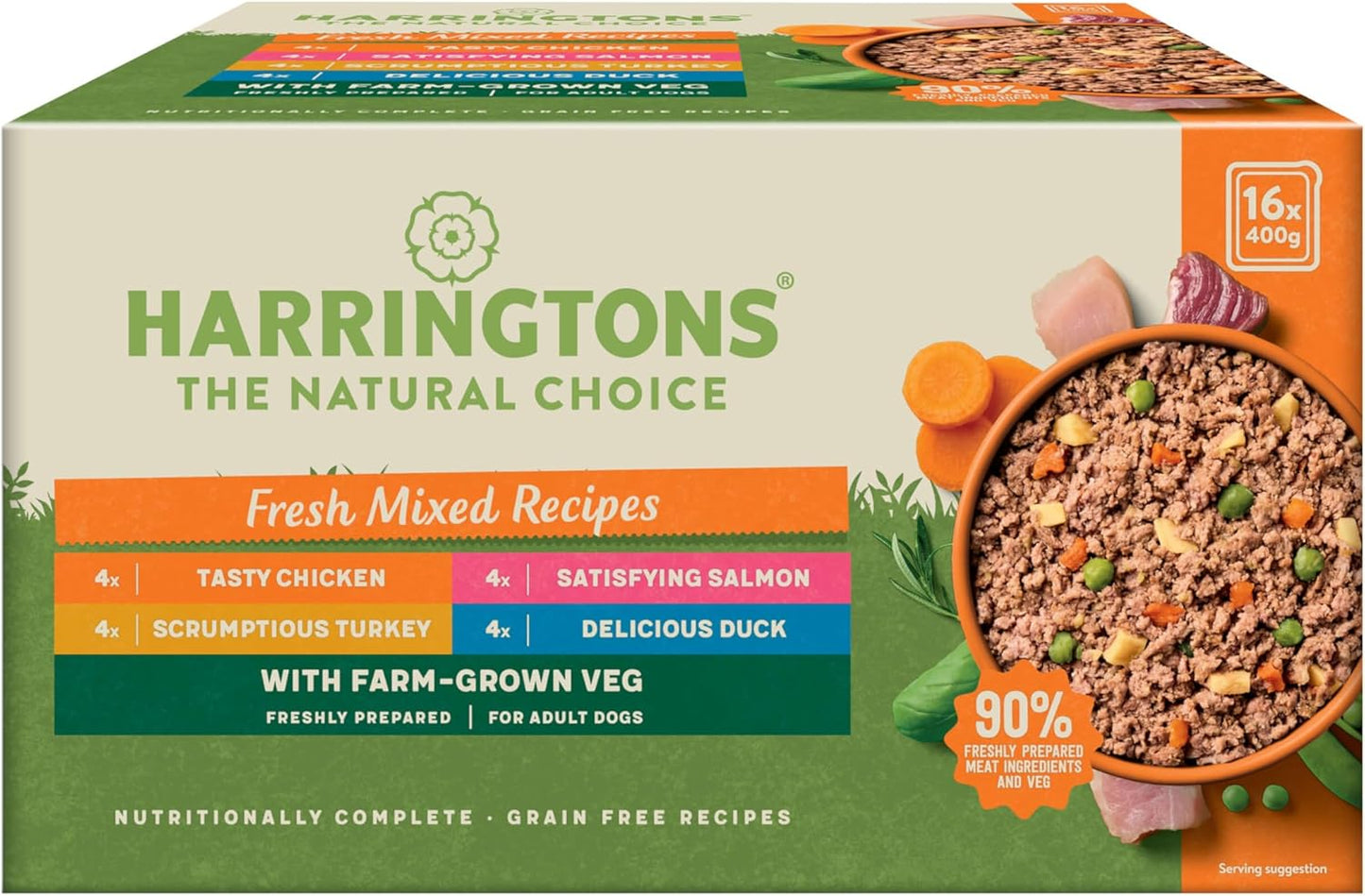 Harringtons Complete Wet Tray Grain Free Hypoallergenic Dog Food