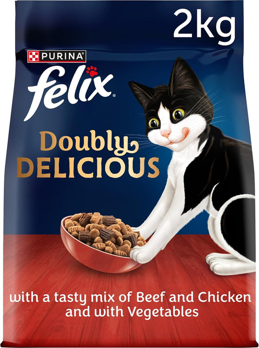 FELIX Doubly Delicious Dry Cat Food