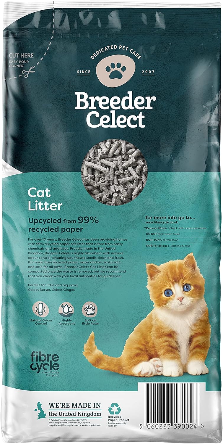 Breeder Celect All-Natural Cat Litter