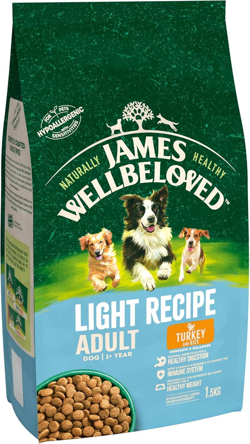 James Wellbeloved Dog Adult Hypoallergenic Dry Food