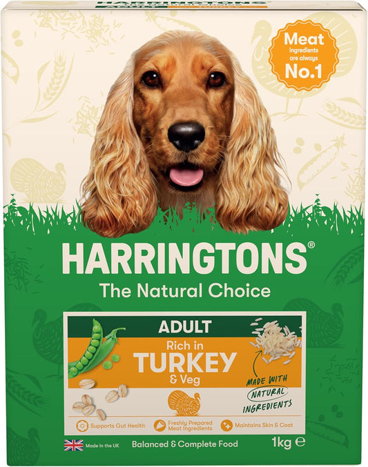 Harringtons Complete Dry Dog Food – Adult & Puppy Made with all natural ingredients