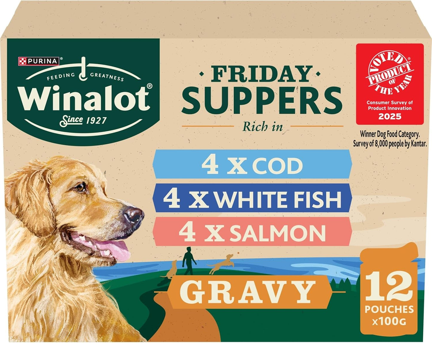 WINALOT Classic Meals Wet Dog Food for Small Dogs – Adult & Senior