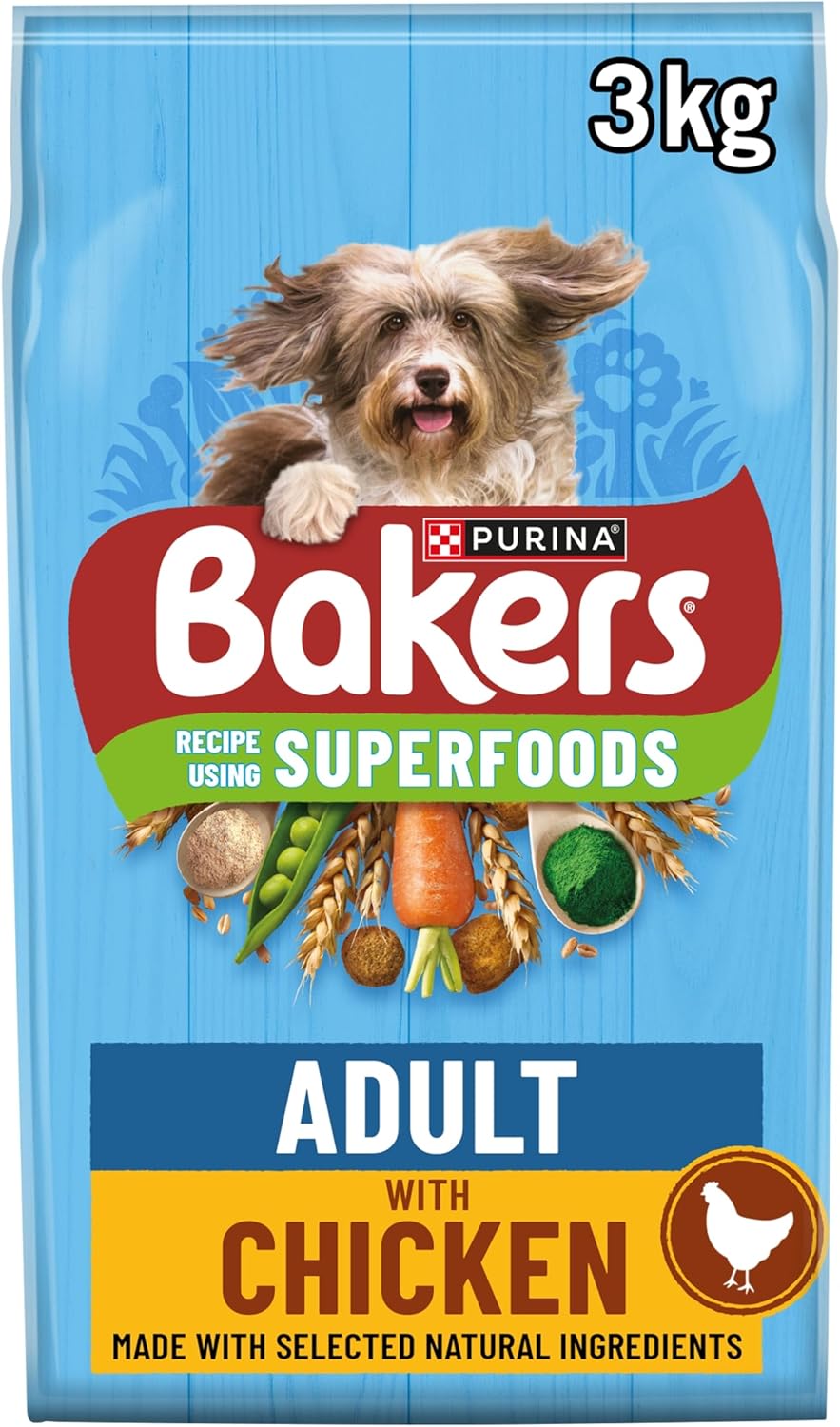 Bakers Meaty Meals Dry Dog Food – Complete & Balanced Nutrition for Everyday Feeding