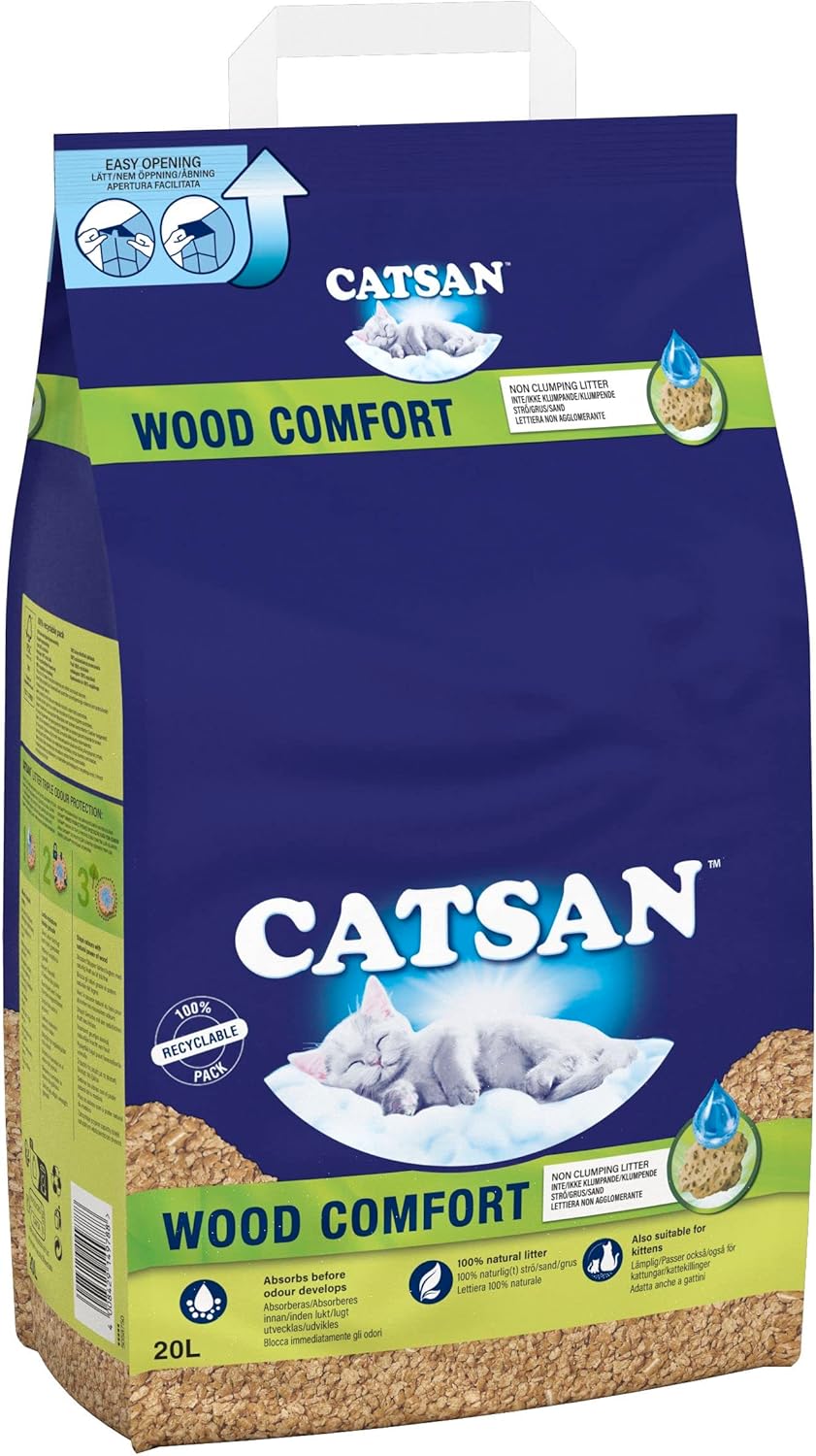 Catsan Hygiene Plus Cat Litter White