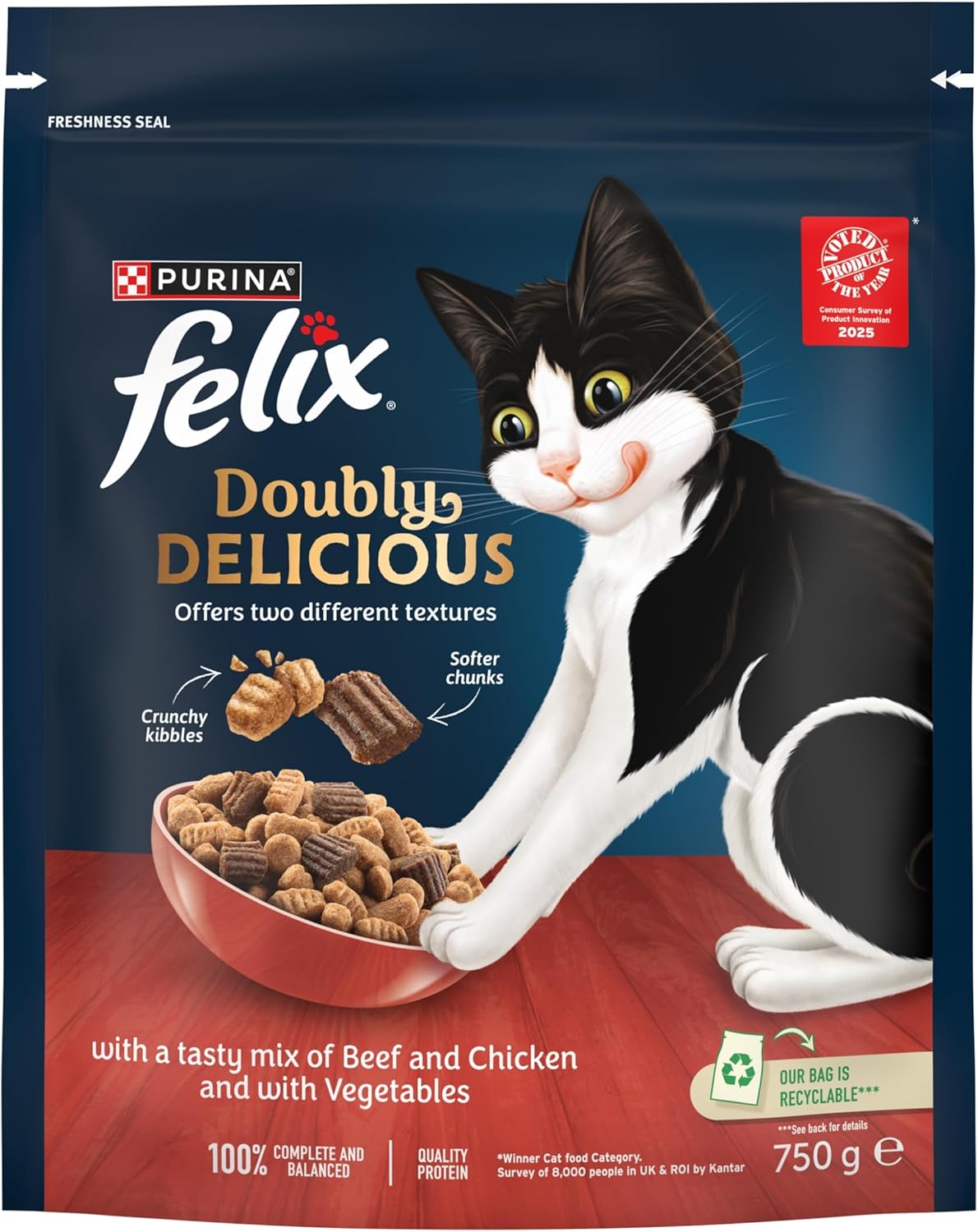 FELIX Doubly Delicious Dry Cat Food