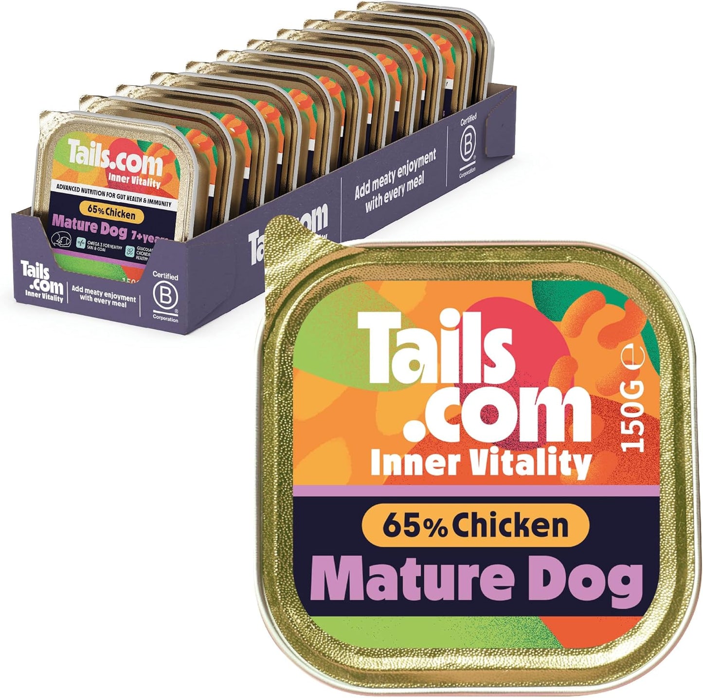 Tails.com Inner Vitality Adult Wet Dog Food – Premium Grain Free Meals for Adult Dogs
