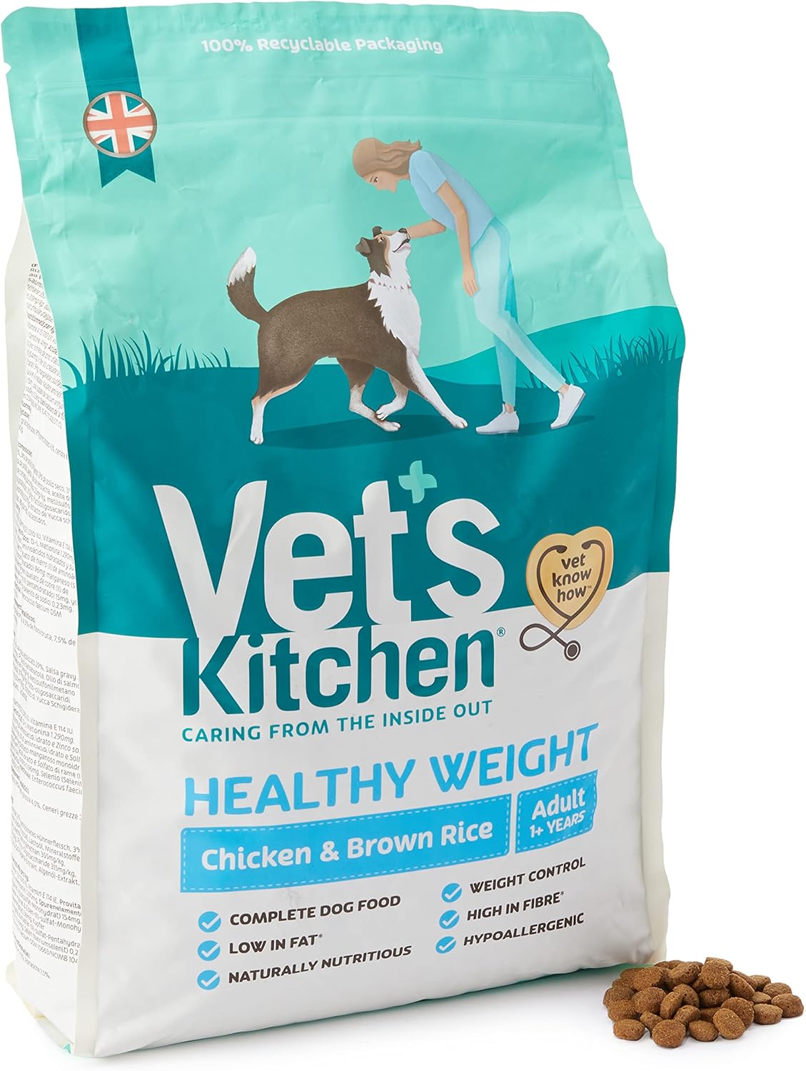 Vet's Kitchen Sensitive Care Hypoallergenic Complete Dry Adult Dog Food