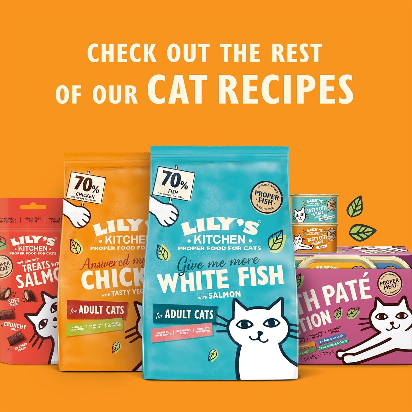 Lily's Kitchen For Adult Dry Cat Food Made with Natural Ingredients