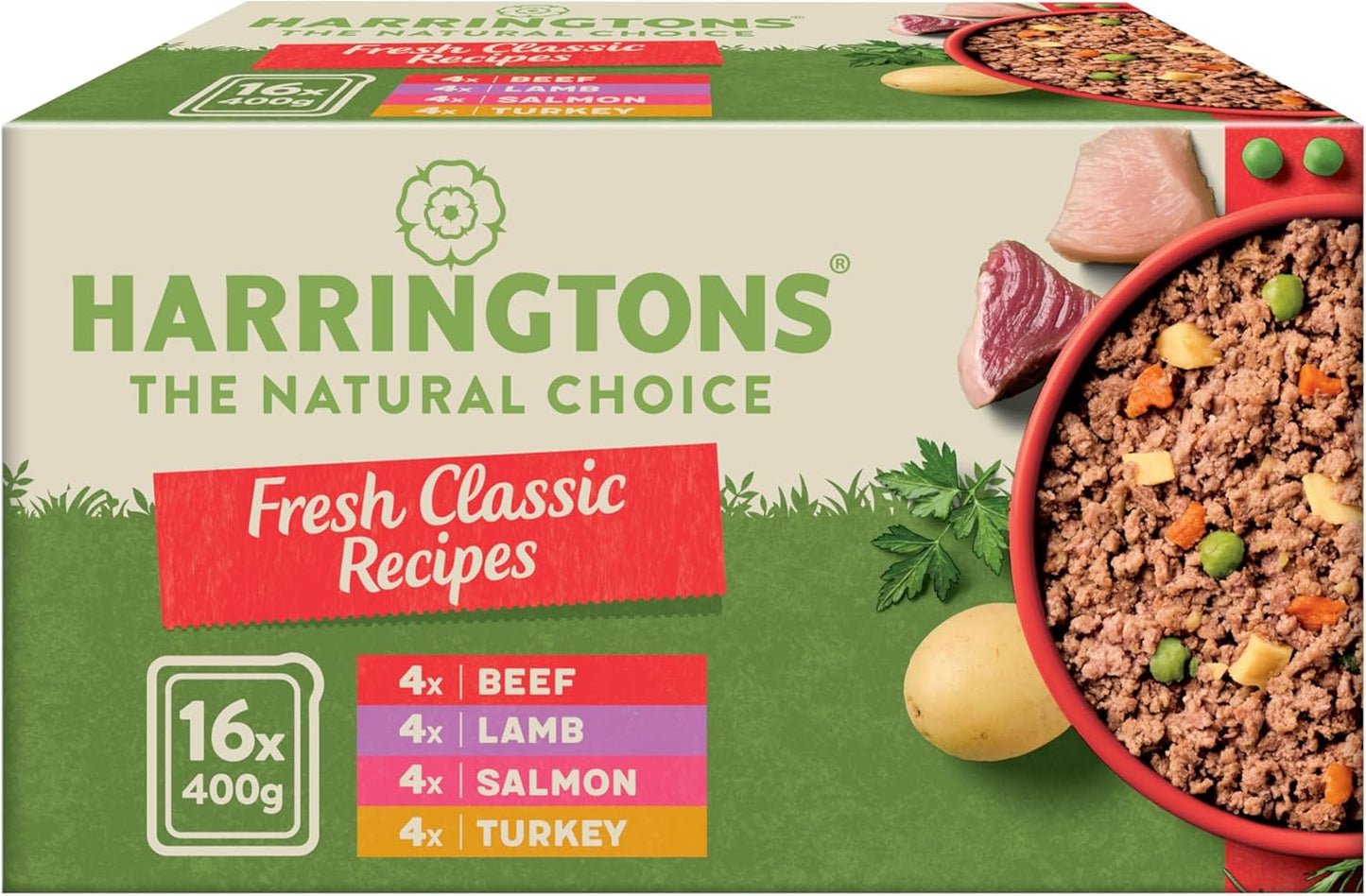 Harringtons Complete Wet Tray Grain Free Hypoallergenic Dog Food