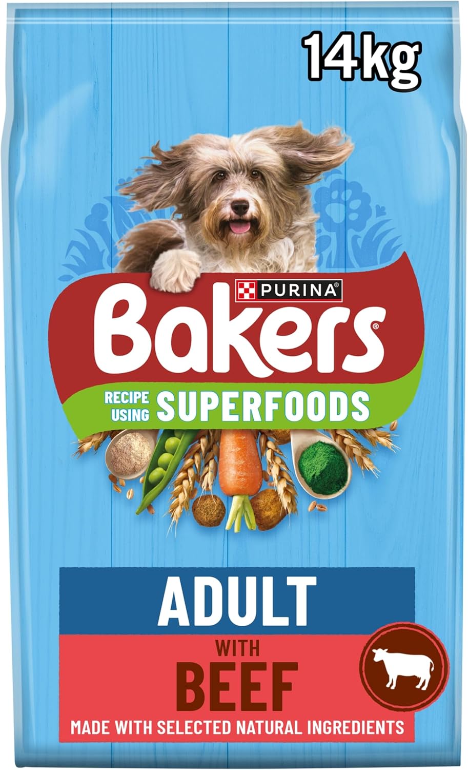 Bakers Meaty Meals Dry Dog Food – Complete & Balanced Nutrition for Everyday Feeding