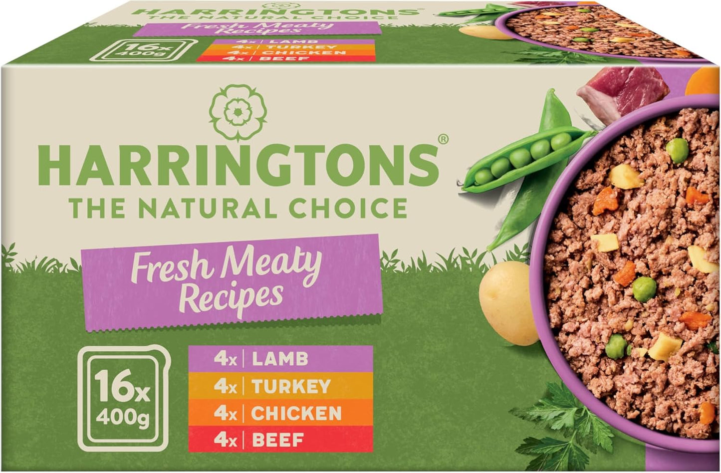 Harringtons Complete Wet Tray Grain Free Hypoallergenic Dog Food