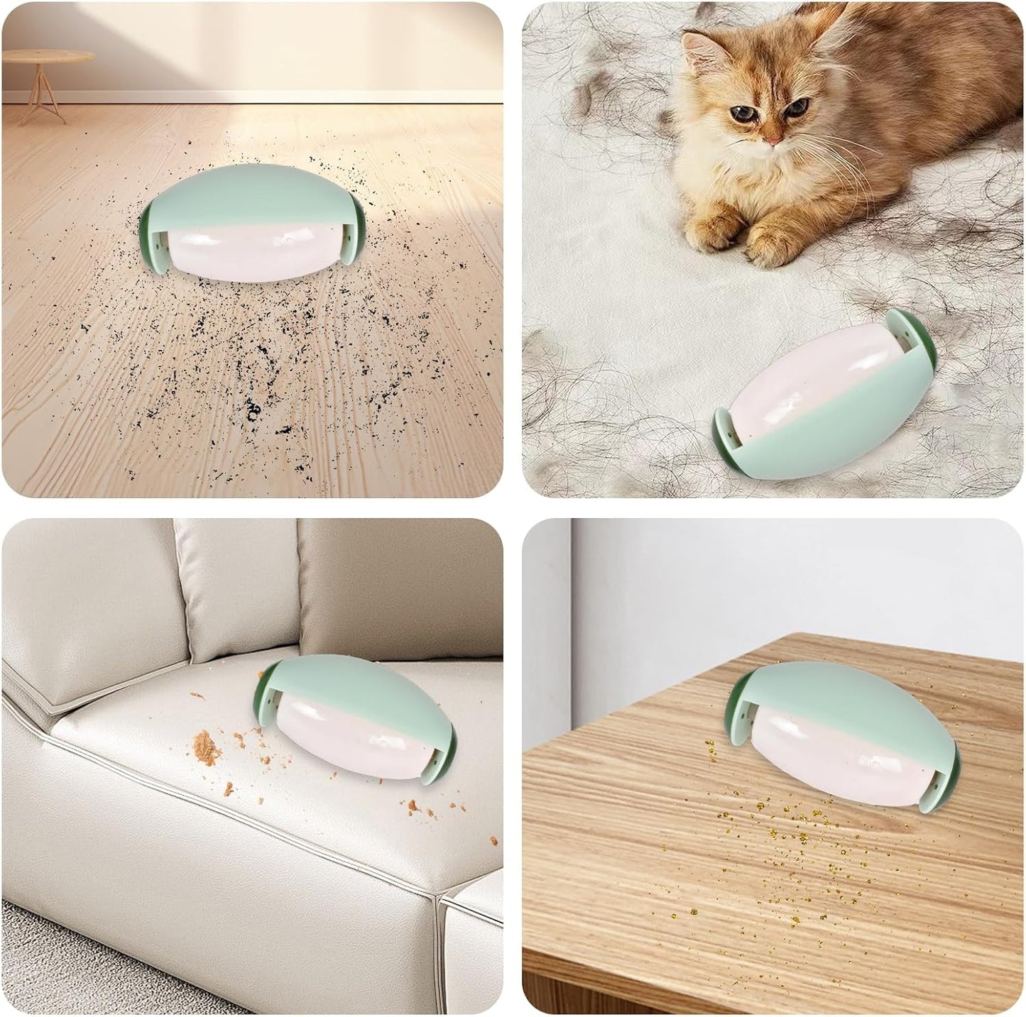 Self-Cleaning Pet Grooming Brush for Dogs & Cats – Easy Hair Remover & Massage Comb