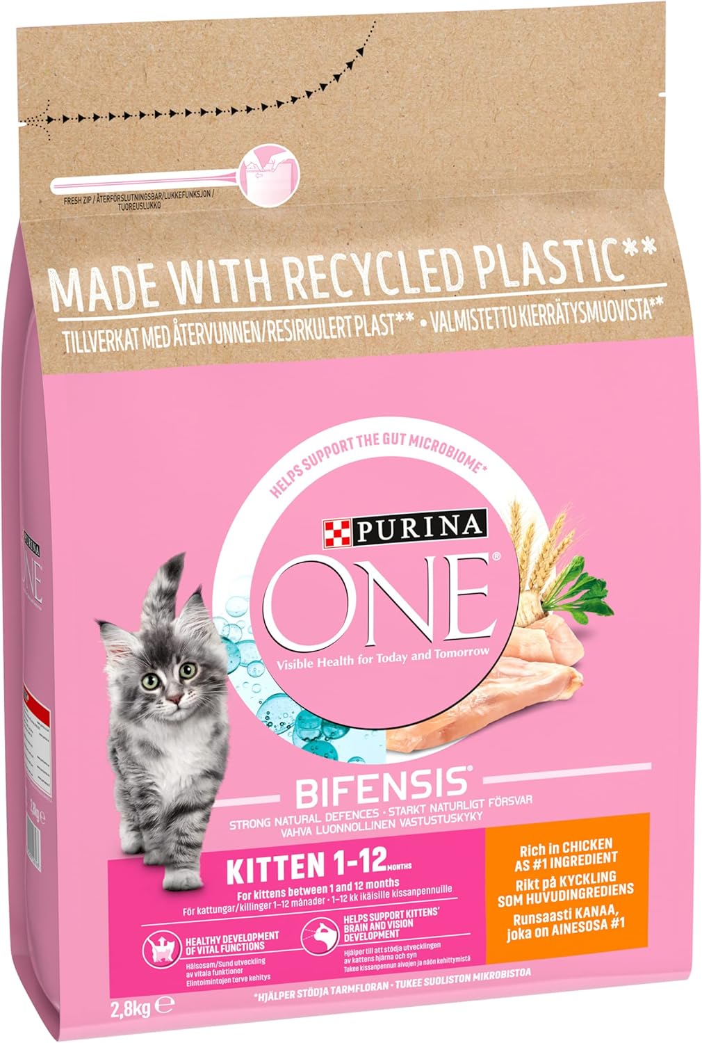 Purina ONE Dry Cat Food – Kitten, Adult & Senior