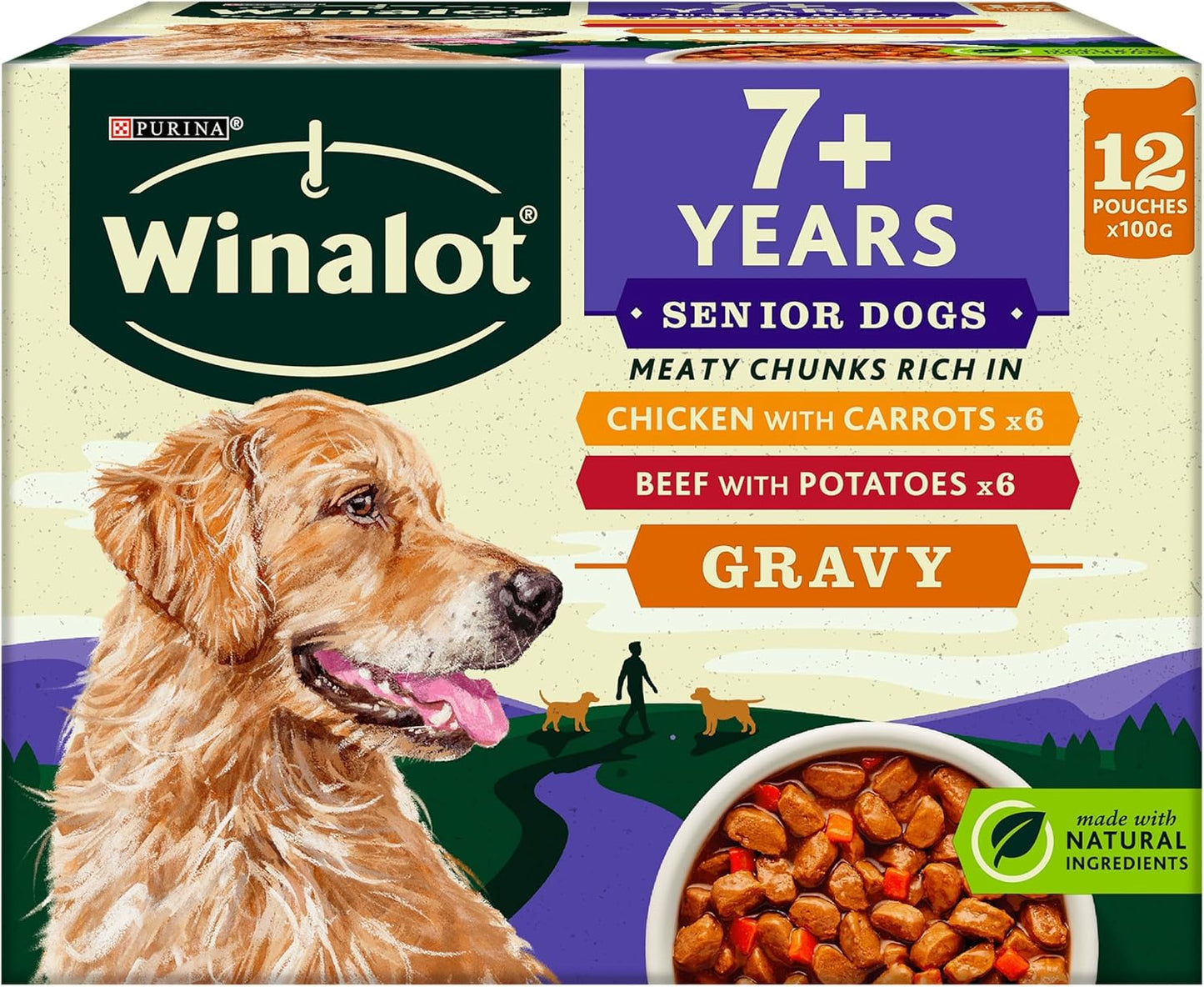 WINALOT Classic Meals Wet Dog Food for Small Dogs – Adult & Senior