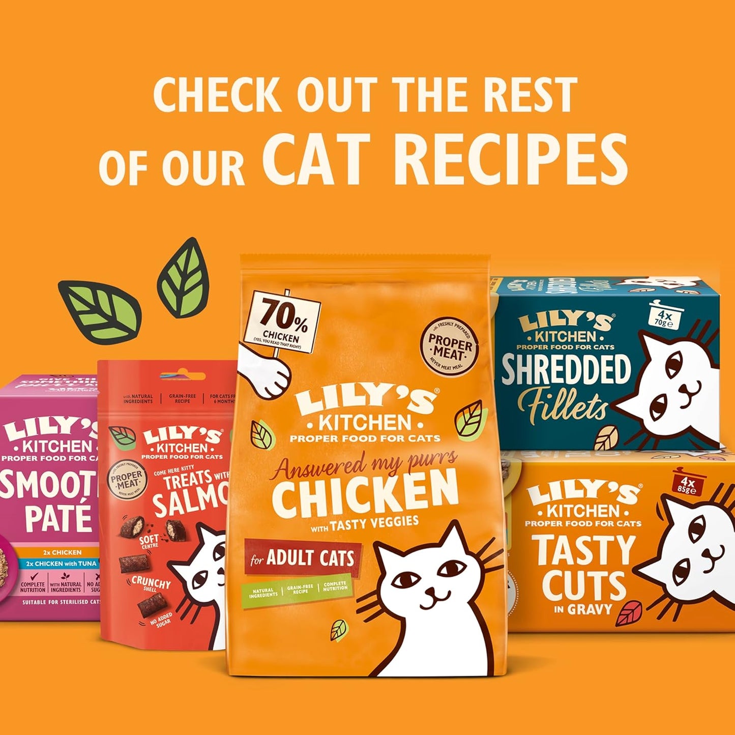 Lily’s Kitchen Smooth Paté Complete Adult Cat Food