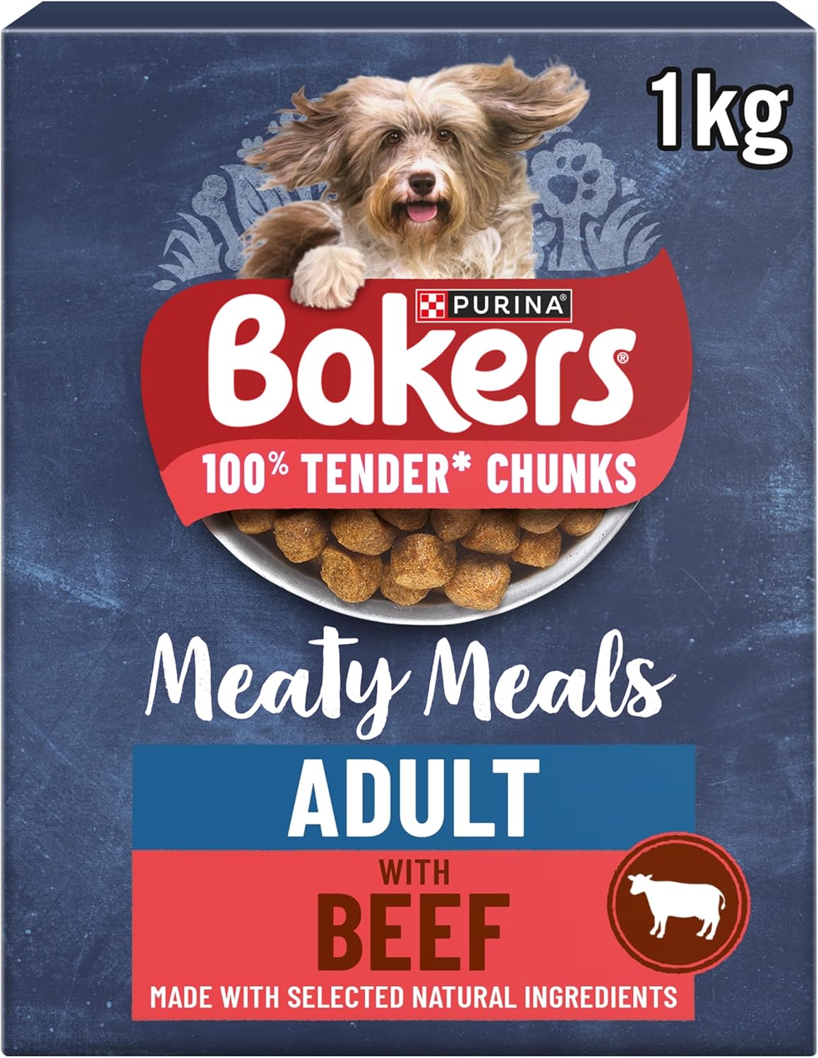 Bakers Meaty Meals Dry Dog Food – Complete & Balanced Nutrition for Everyday Feeding