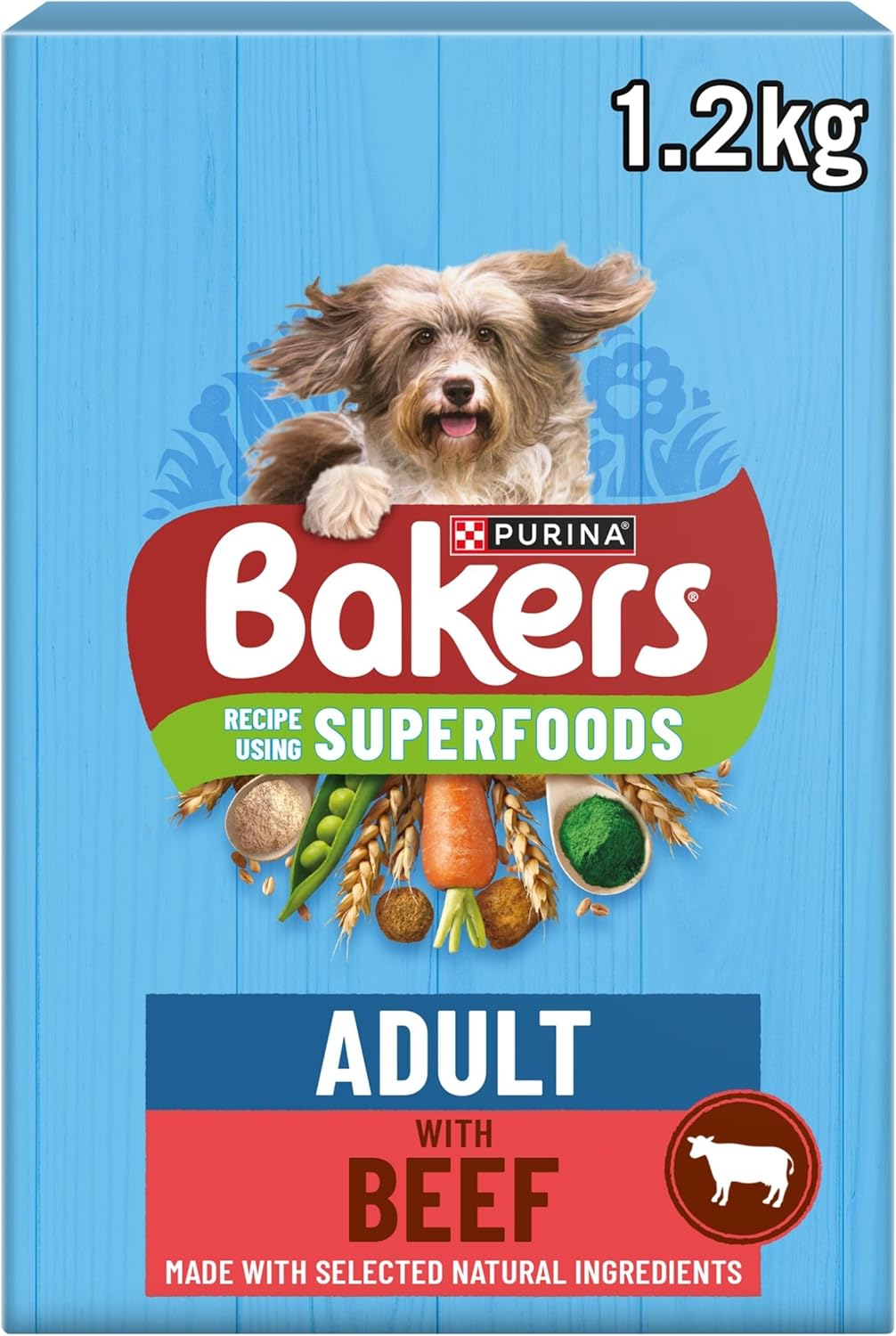 Bakers Meaty Meals Dry Dog Food – Complete & Balanced Nutrition for Everyday Feeding