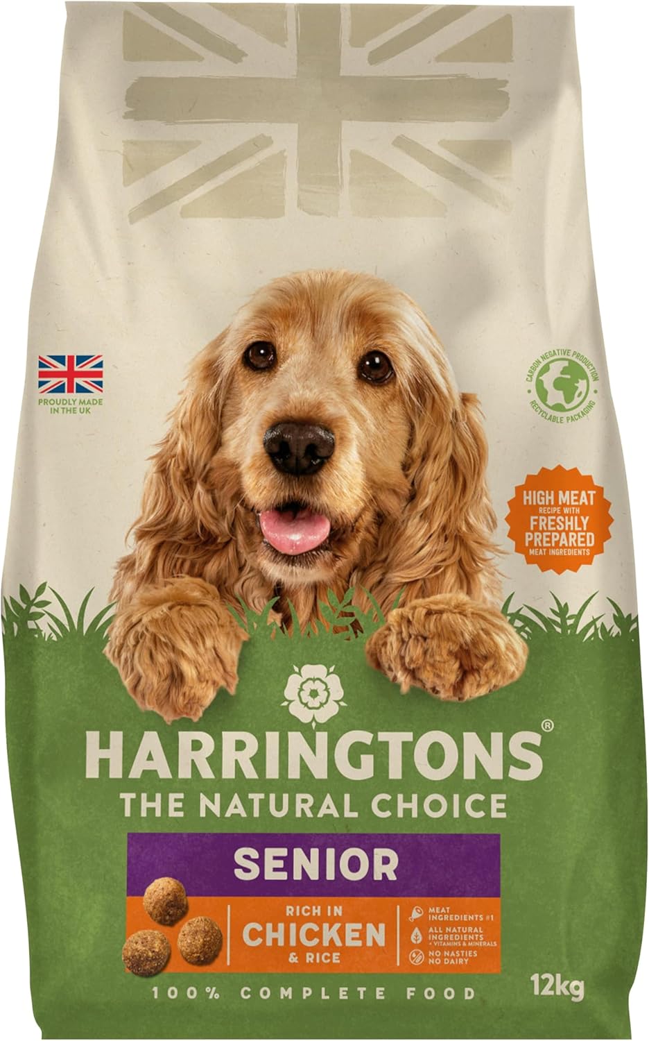 Harringtons Complete Dry Dog Food – Adult & Puppy Made with all natural ingredients