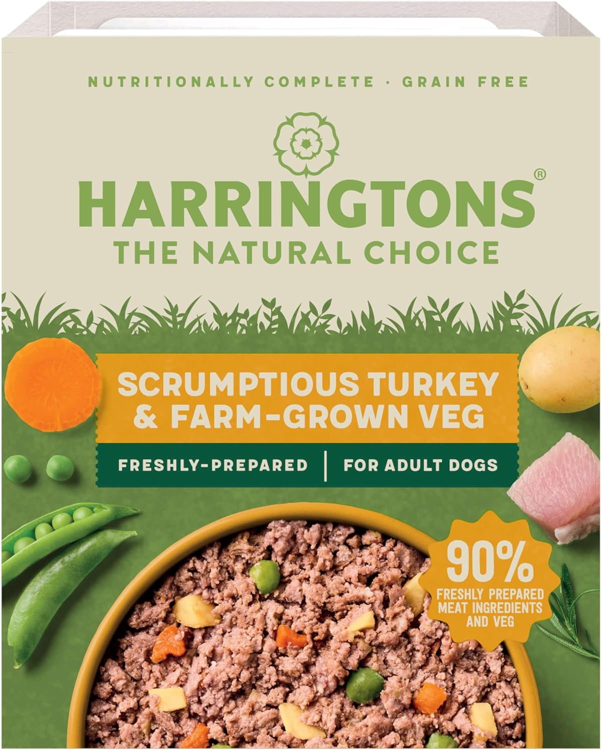 Harringtons Complete Wet Tray Grain Free Hypoallergenic Dog Food