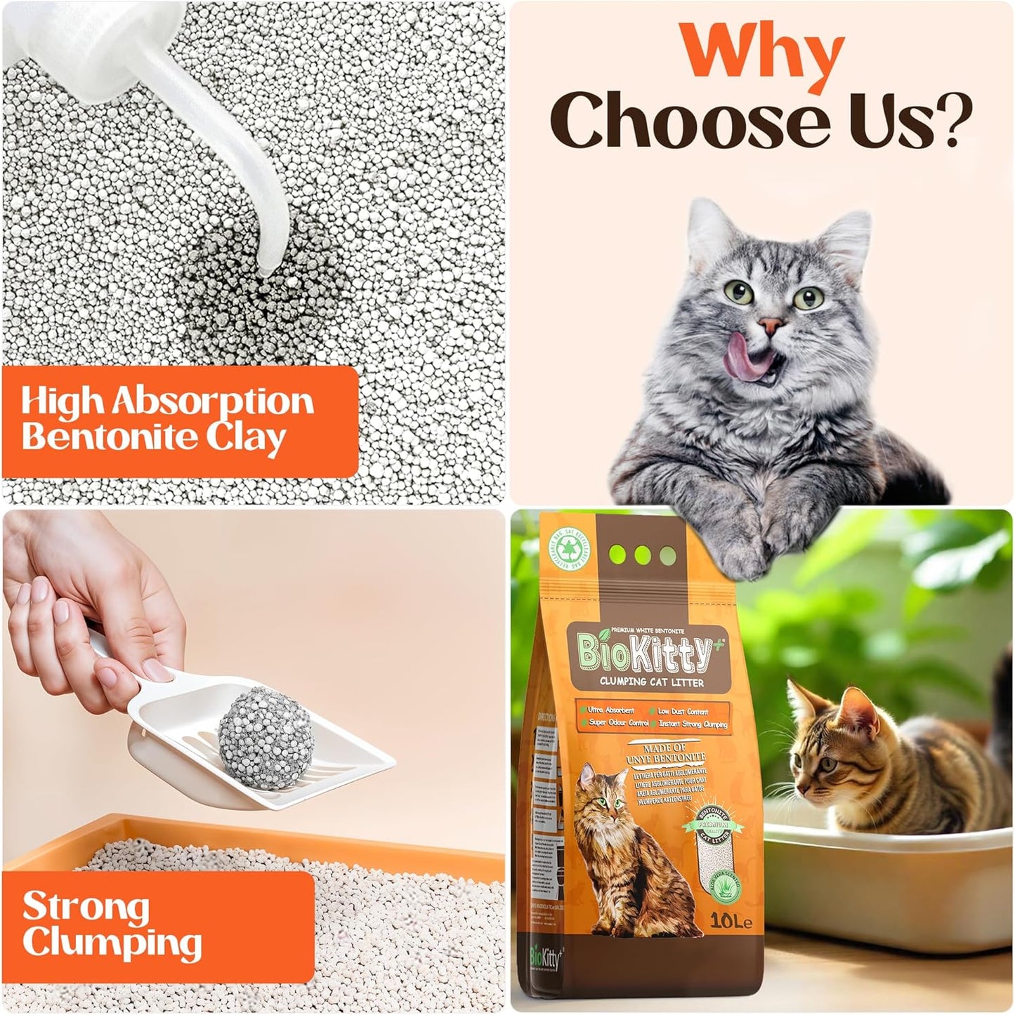 BioKitty Clumping Cat Litter