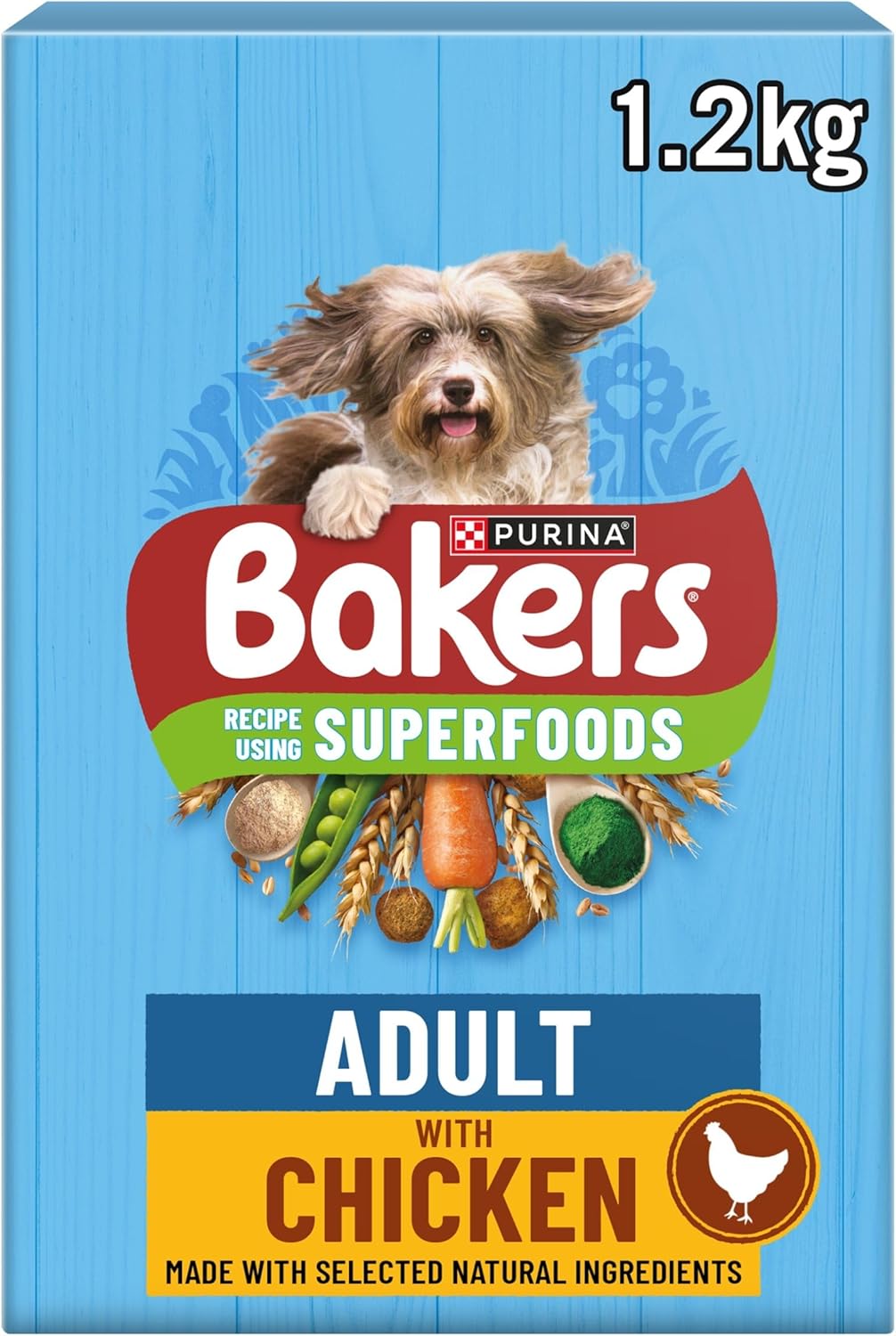 Bakers Meaty Meals Dry Dog Food – Complete & Balanced Nutrition for Everyday Feeding