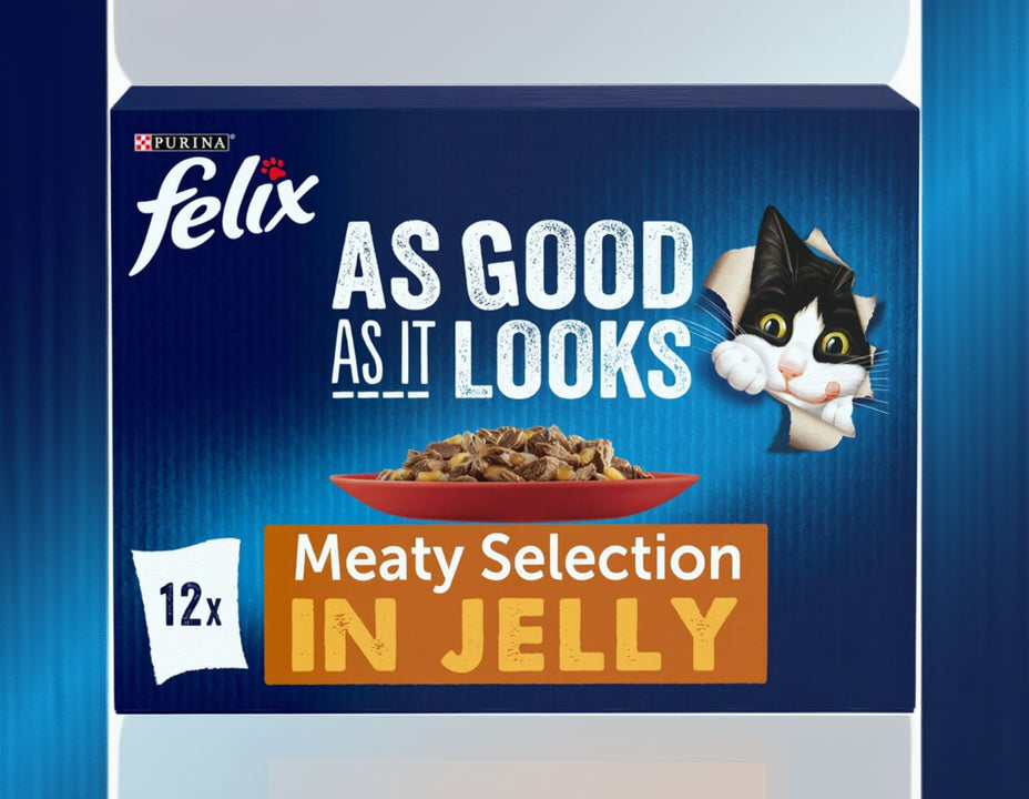 Felix Complete Wet Cat Food for Kittens, Adult and Senior Cats