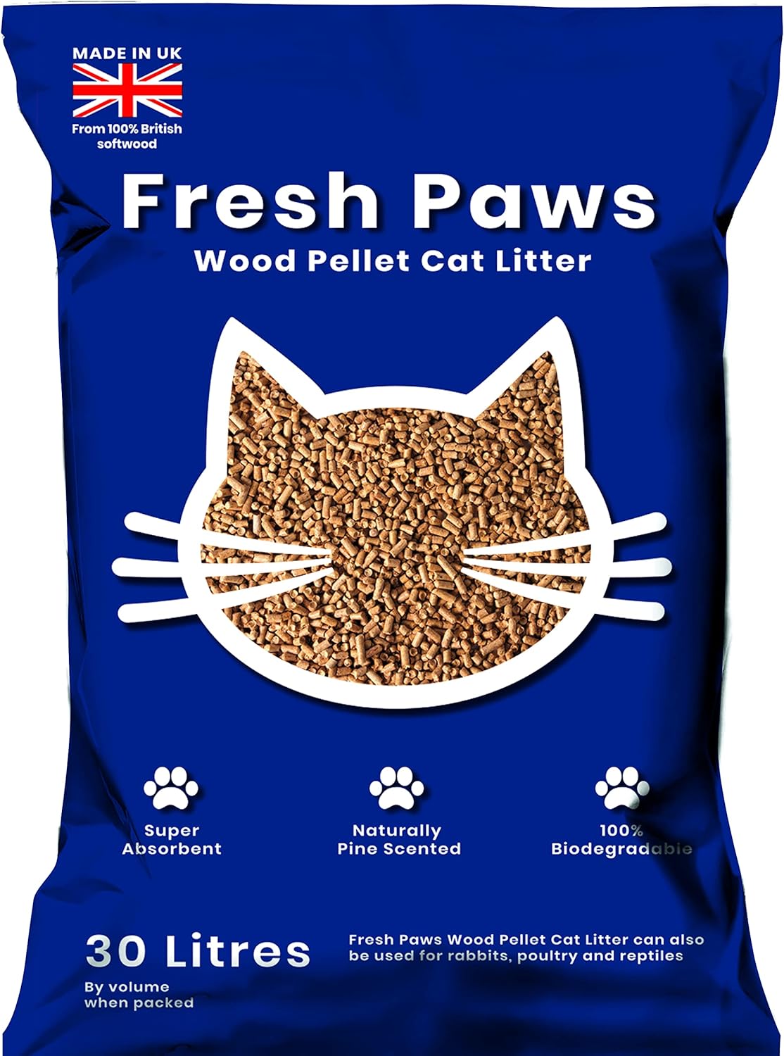 Fresh Paws Premium Wood Pellet Cat Litter