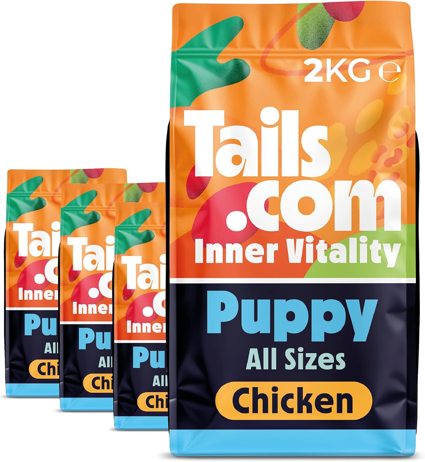 Tails.com Inner Vitality Dry Dog Food – Complete Nutrition for Puppy, Adult & Mature Dogs