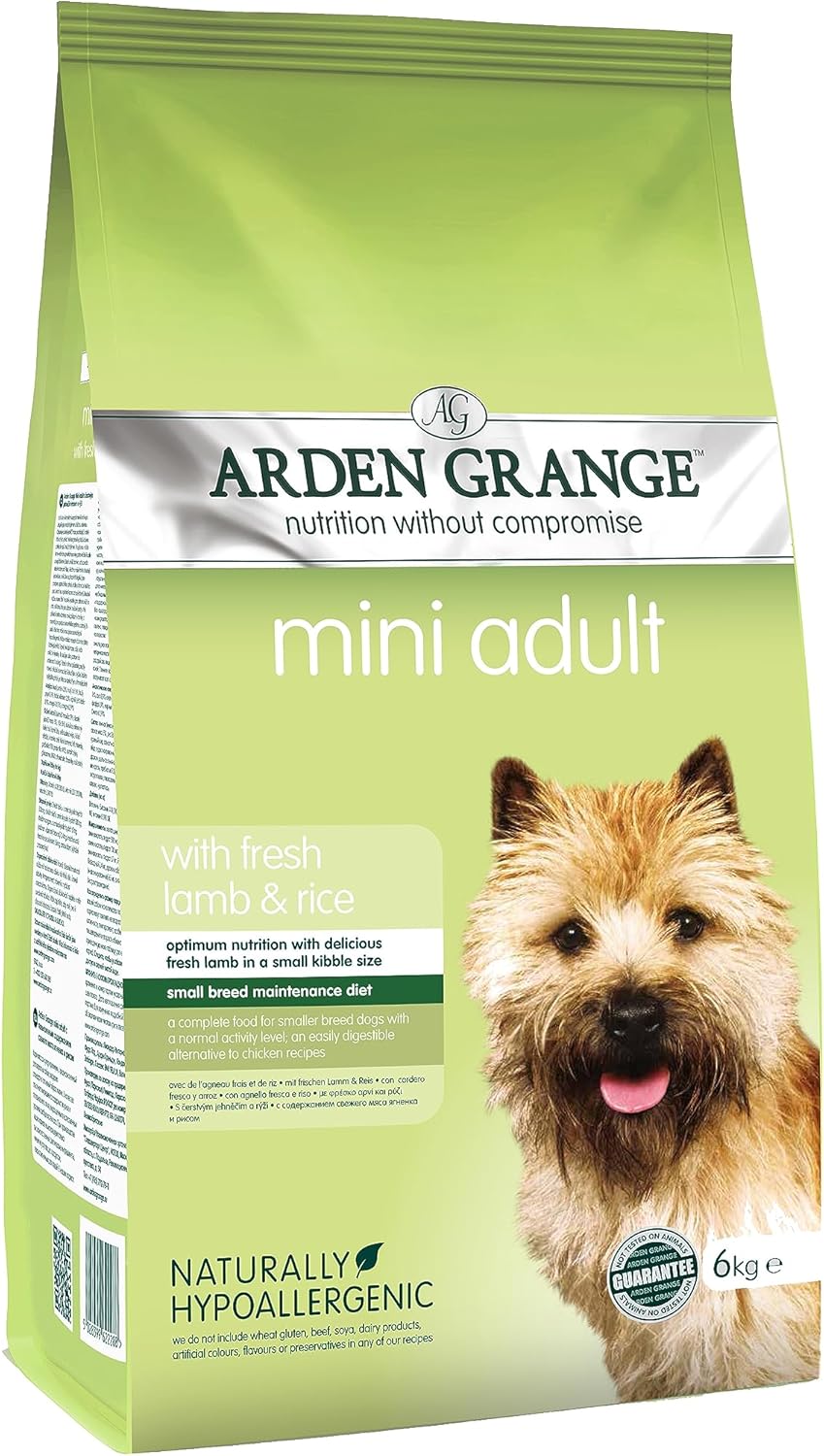 Arden Grange Super Premium Adult Dog Food – Hypoallergenic Dry Food