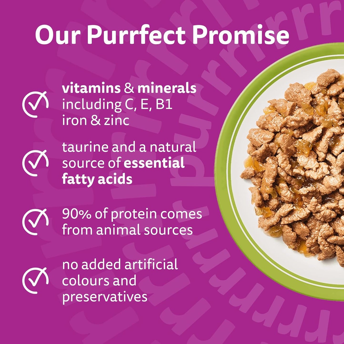 Whiskas 1+ Adult Wet Cat Food – Delicious Complete Meals for Adult Cats